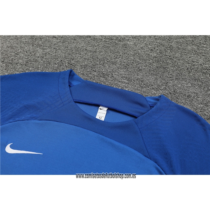 Chandal del Paris Saint-Germain 22-23 Manga Corta Azul Oscuro - Pantalon Corto